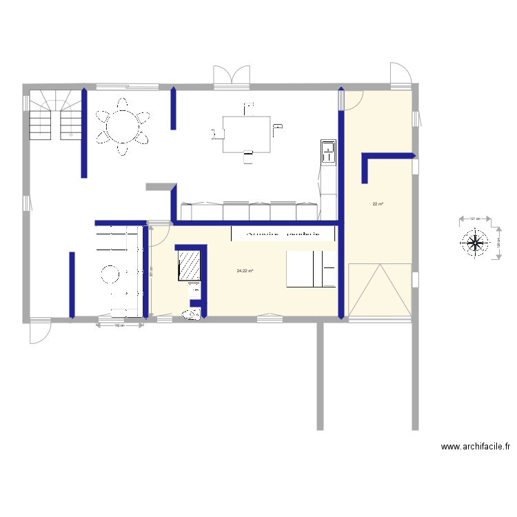 planc m2. Plan de 0 pièce et 0 m2