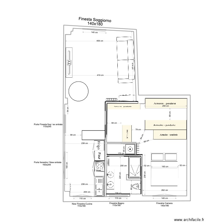 villa d adda New layout. Plan de 0 pièce et 0 m2