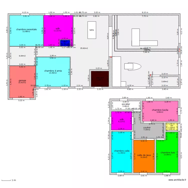lespignan. Plan de 