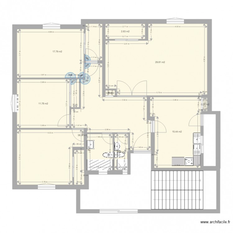 Etage1. Plan de 0 pièce et 0 m2