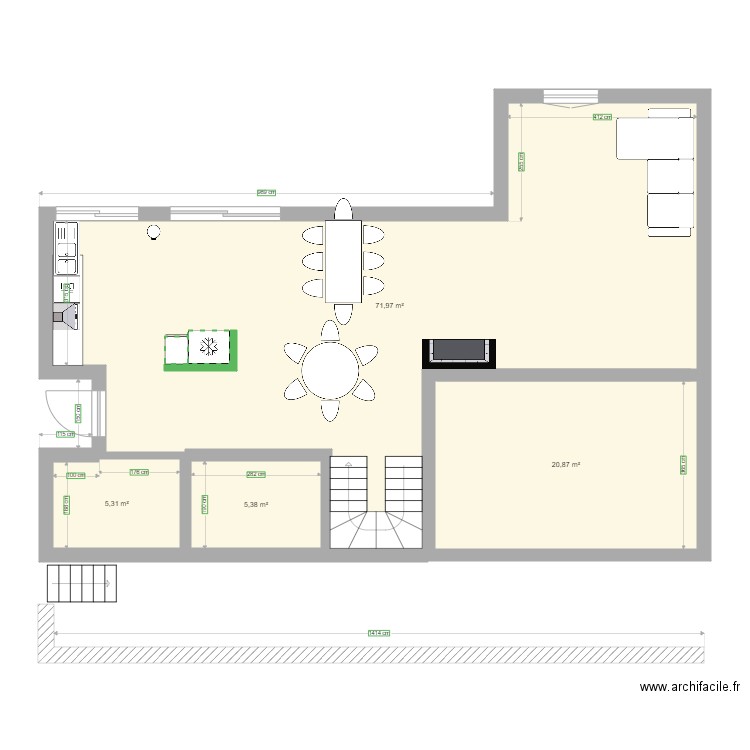 PLAN A V0. Plan de 0 pièce et 0 m2