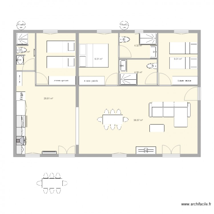 Aléria maison Phenix seule. Plan de 0 pièce et 0 m2