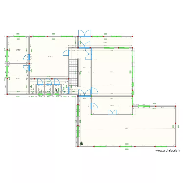 Prem etage 04082021. Plan de 