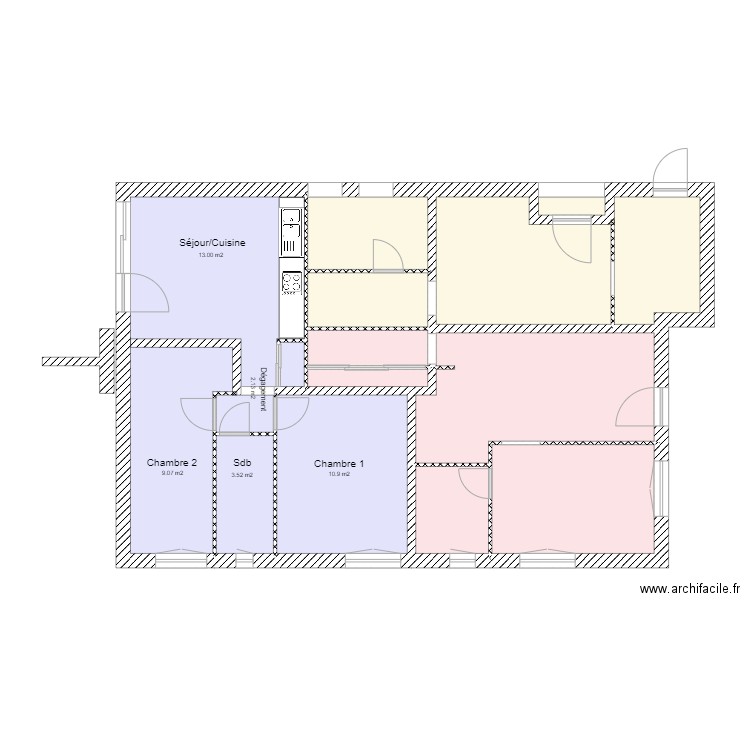 POLI 24 ter projet 2. Plan de 0 pièce et 0 m2