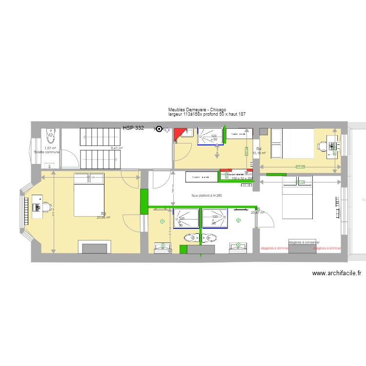 ALBERTYN 70 1200. Plan de 0 pièce et 0 m2