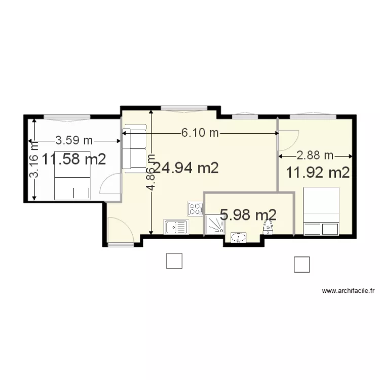 3 pieces ver 4. Plan de 