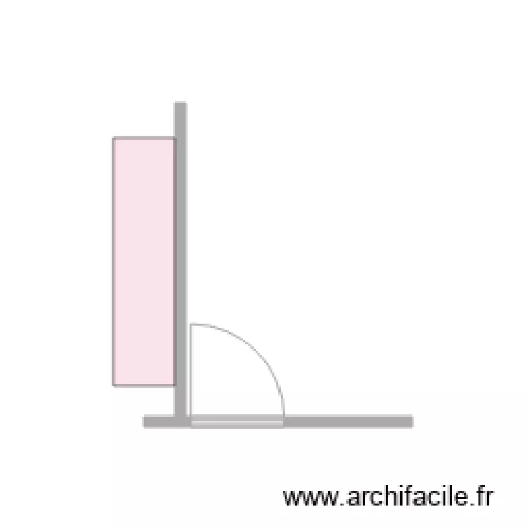 VAISSELLIER. Plan de 