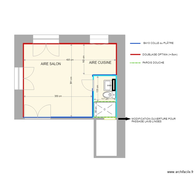 COIN PERARD. Plan de 0 pièce et 0 m2