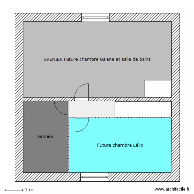 2ème étage. Plan de 0 pièce et 0 m2