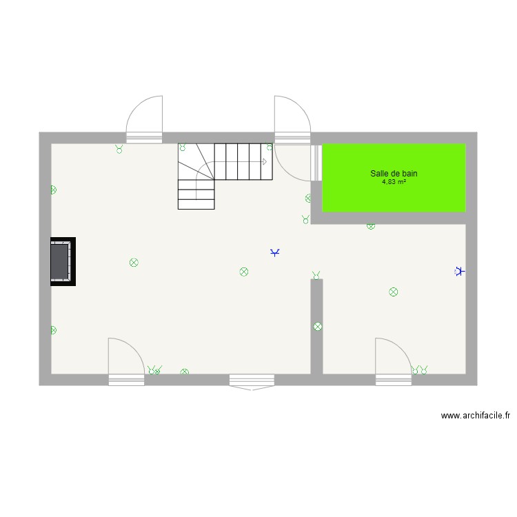 st mat. Plan de 0 pièce et 0 m2