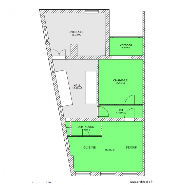 Consolation TROISIEME. Plan de 0 pièce et 0 m2