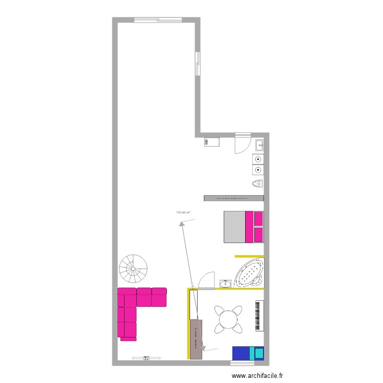 Soussol. Plan de 0 pièce et 0 m2