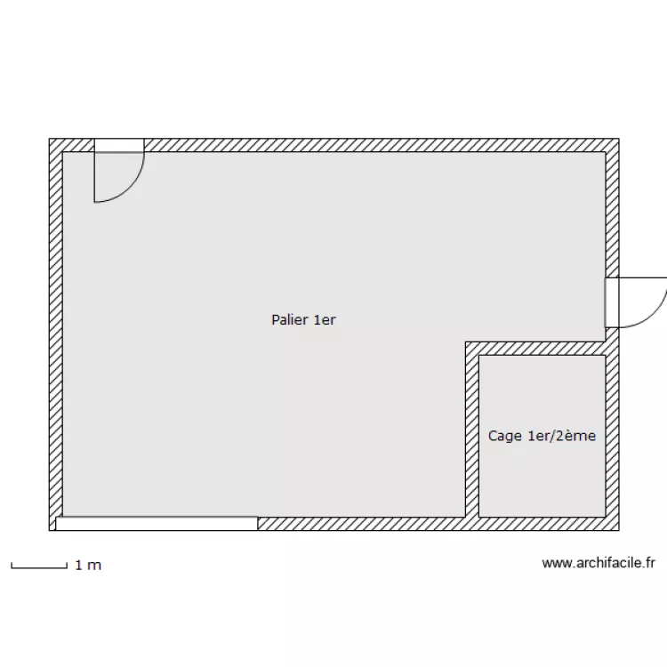 WEISSE Palier 1er - PC. Plan de WEISSE Palier 1er - PC. Plan de