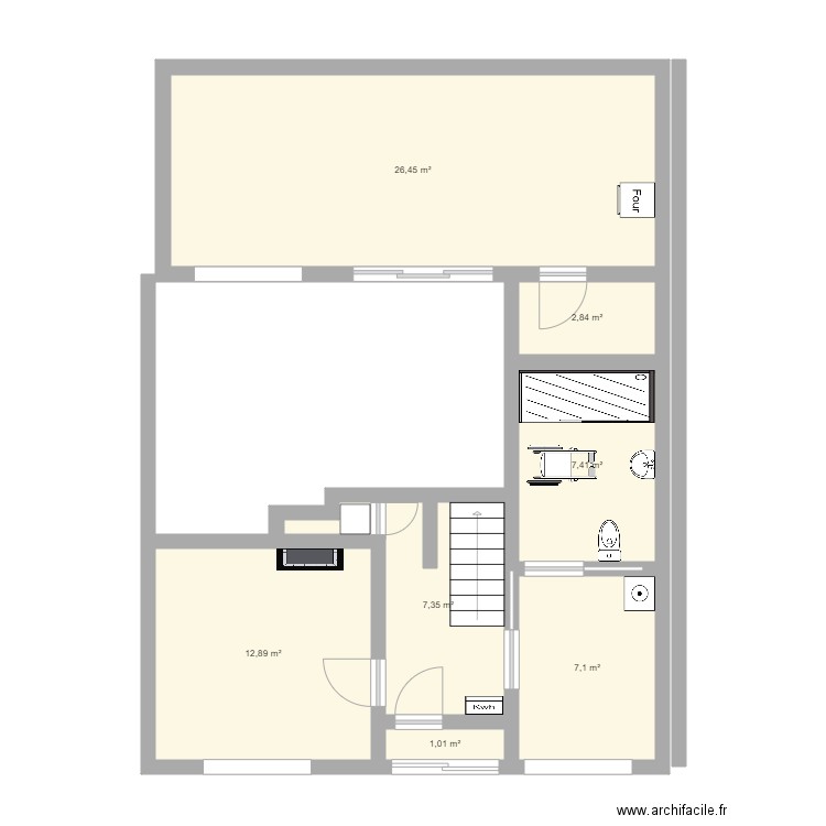 Greenfield Grove L. Plan de 7 pièces et 65 m2