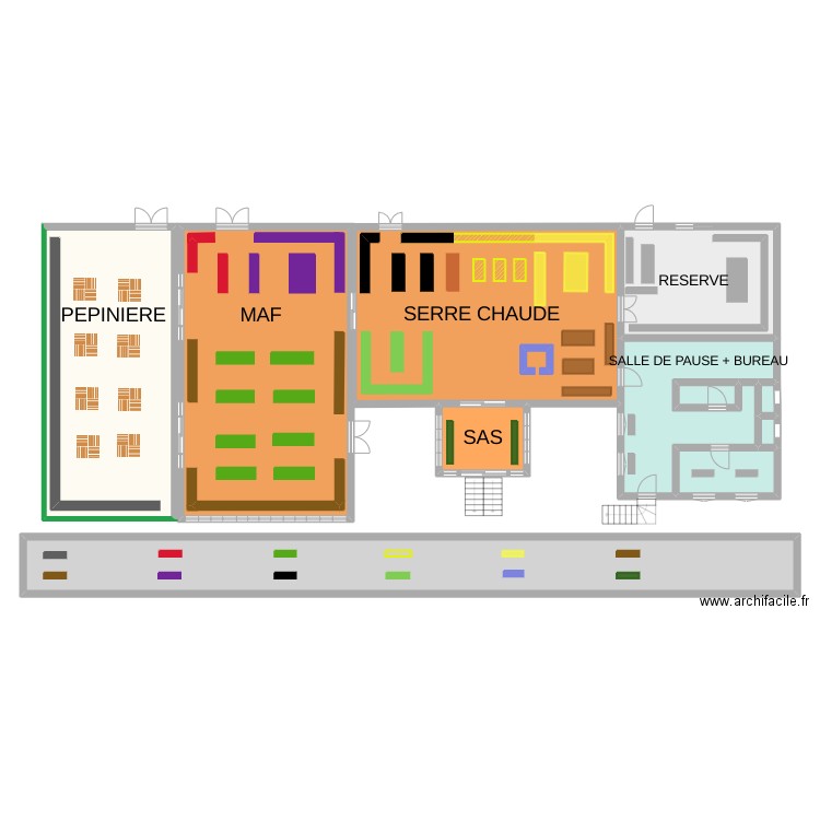 GAMM VERT. Plan de 11 pièces et 397 m2