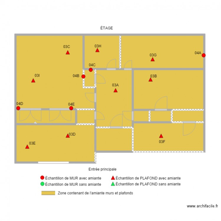 ÉTAGE  2365 BEDFORD. Plan de 0 pièce et 0 m2