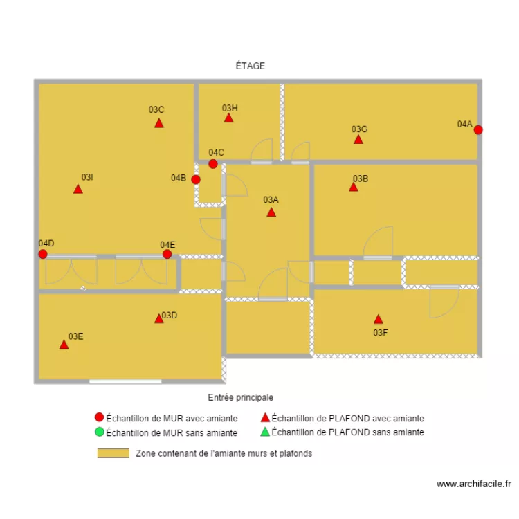 ÉTAGE 2365 BEDFORD. Plan de ÉTAGE 2365 BEDFORD. Plan de