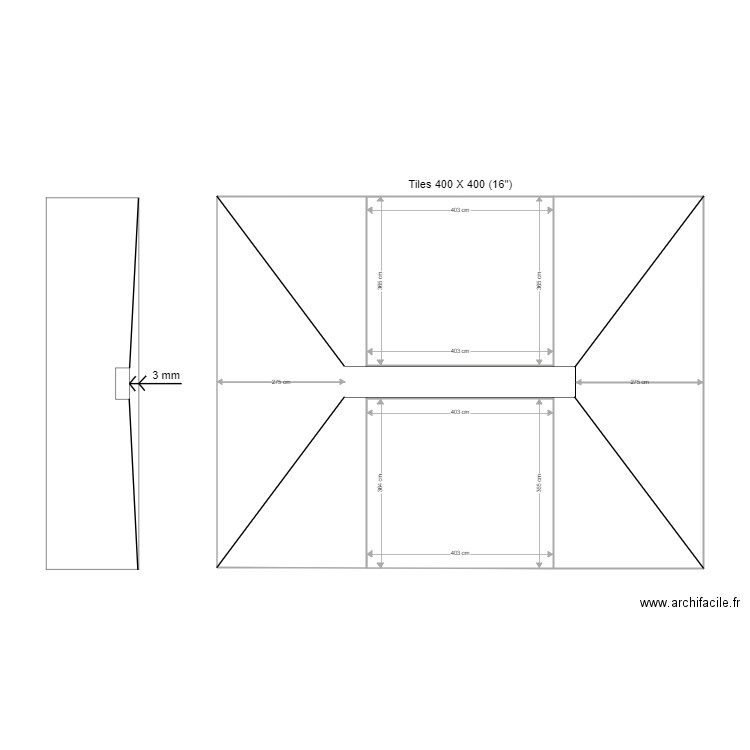flat bathroom design rev4. Plan de 0 pièce et 0 m2