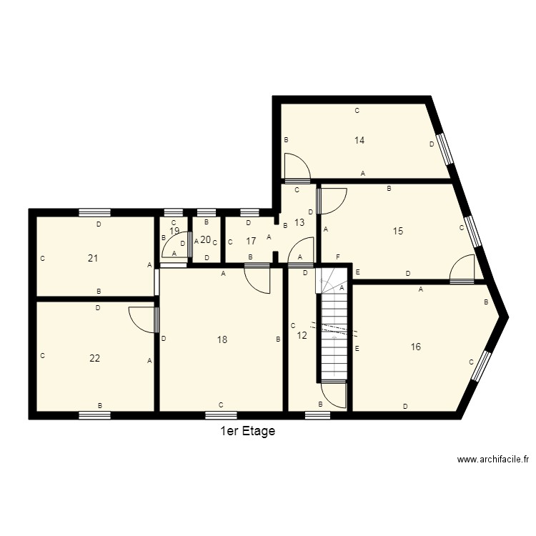 184697 LINARD Plomb. Plan de 0 pièce et 0 m2