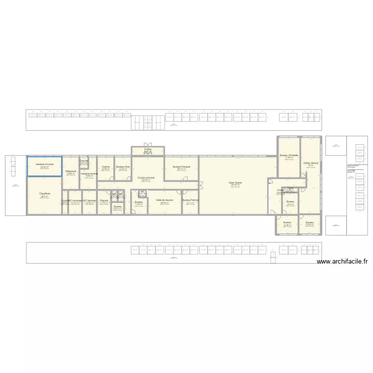 MUPA - Existant - V1. Plan de 