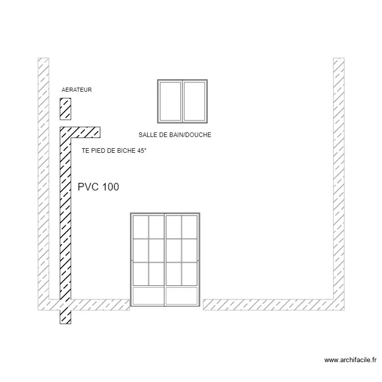 SACHA EXT  DROCOURT. Plan de 