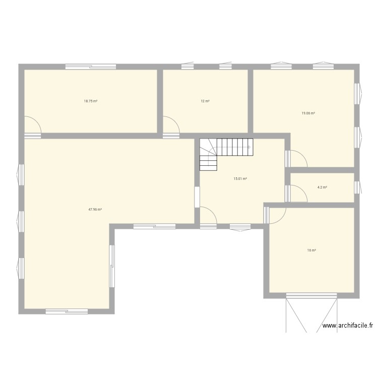 Maison. Plan de 0 pièce et 0 m2