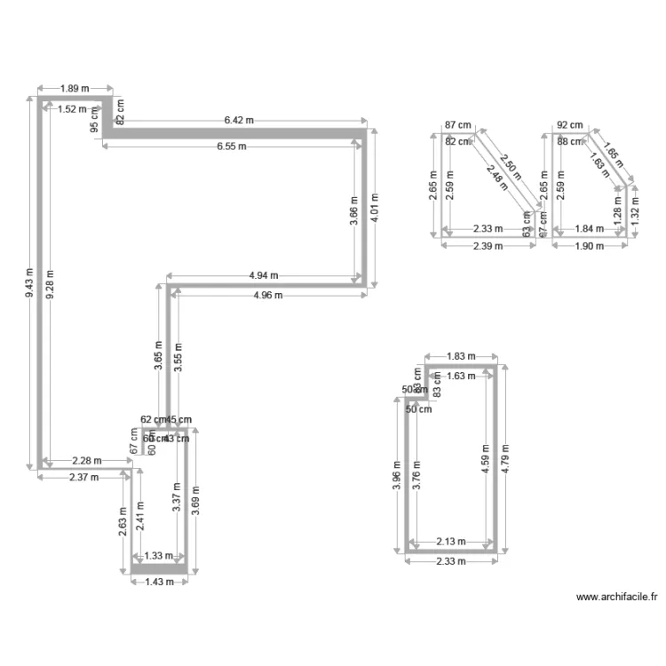 BACCARAT SEL. Plan de 