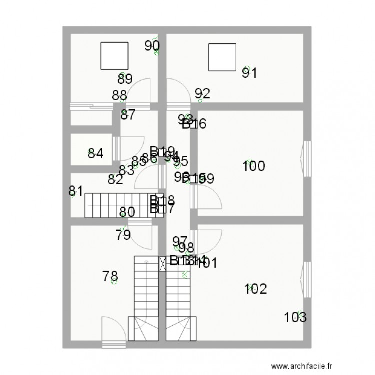 schneider sylvain 1er Etage Eclairage. Plan de 0 pièce et 0 m2