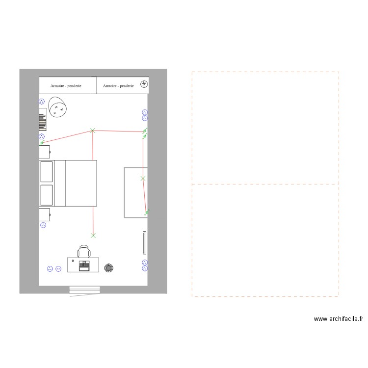 Le Rozel 2ème étage. Plan de 0 pièce et 0 m2