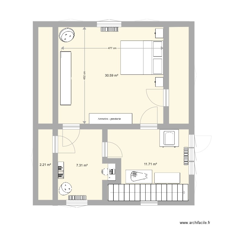 Begonia. Plan de 0 pièce et 0 m2