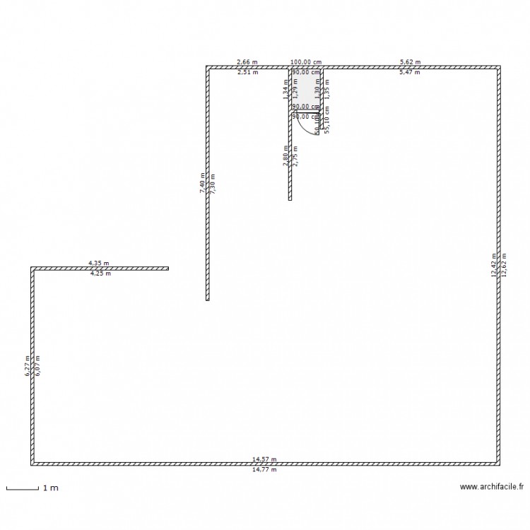 Appart. Plan de 0 pièce et 0 m2