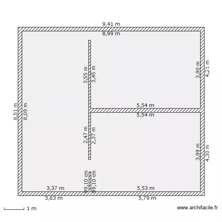 Poste Jurignac. Plan de Poste Jurignac. Plan de