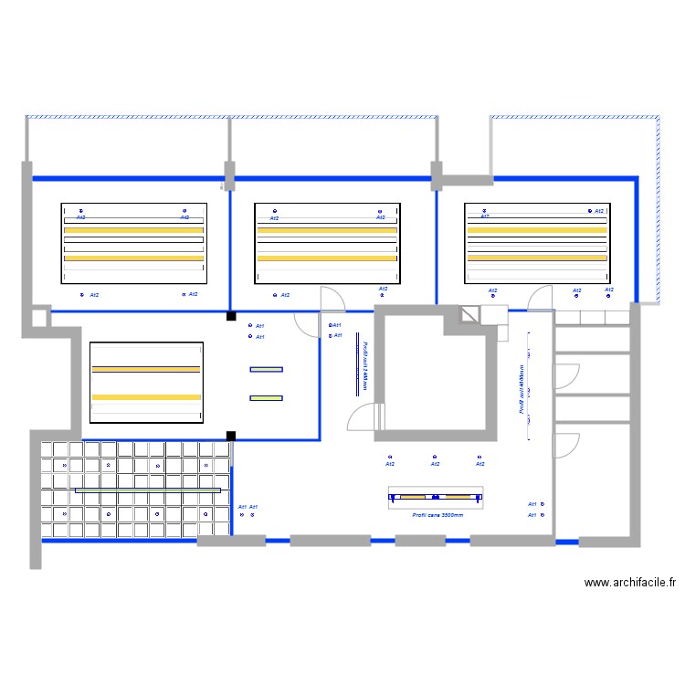 Bureau 2  étage 06  02  A. Plan de 0 pièce et 0 m2