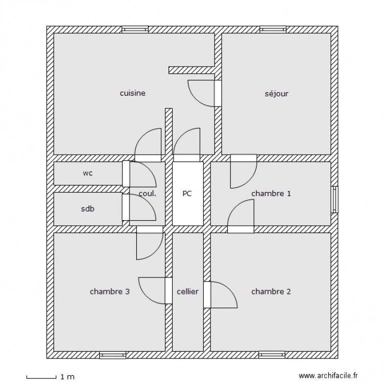 Plan. Plan de 0 pièce et 0 m2