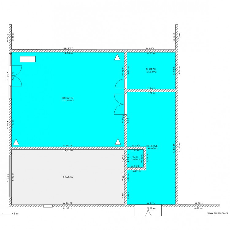 MAGASIN LA RENAUDIÈ MAI 2012. Plan de 0 pièce et 0 m2