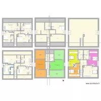 Plan apr&egrave;s travaux 1er &eacute;tage