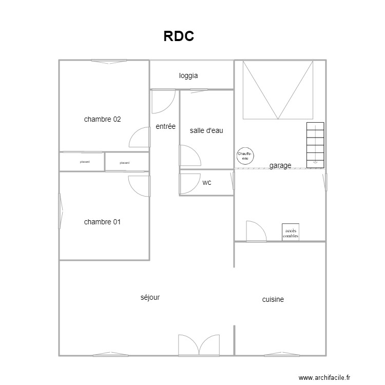 indivision cauchy. Plan de 0 pièce et 0 m2