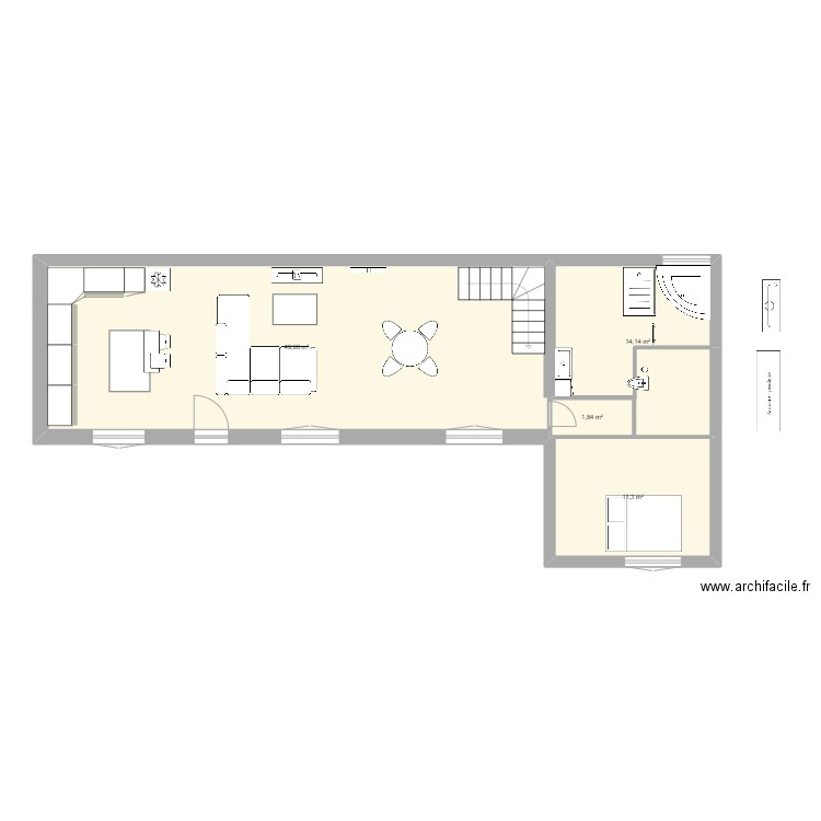 Plan. Plan de 0 pièce et 0 m2