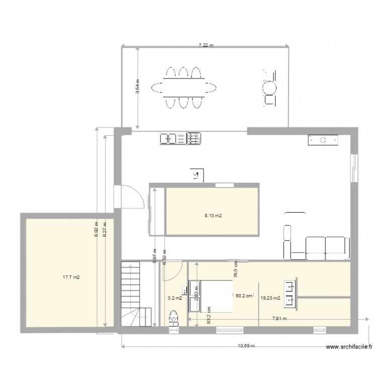 RDC ALTERNATIF. Plan de 0 pièce et 0 m2