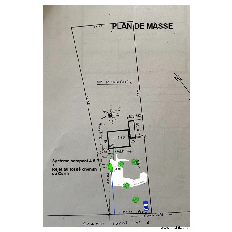 Hirbec Amalamn. Plan de 0 pièce et 0 m2