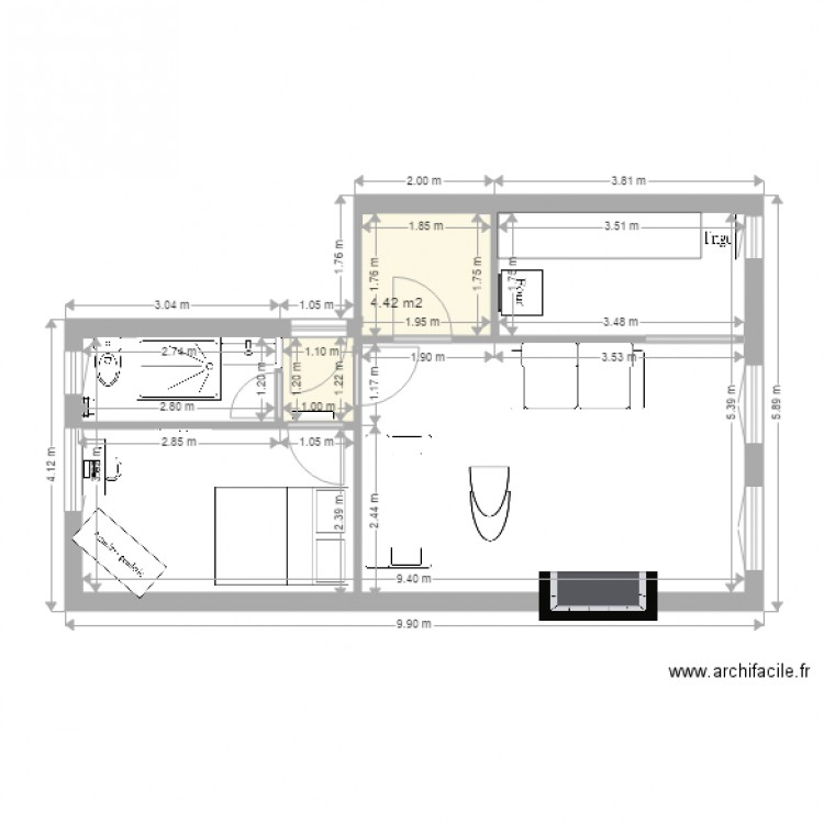 caire1. Plan de 0 pièce et 0 m2