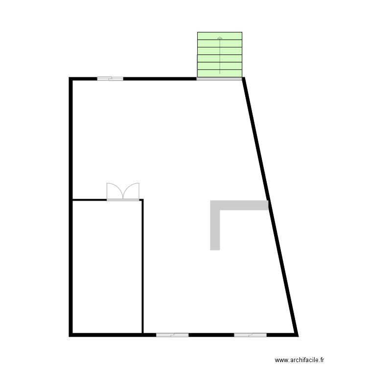 CASI EX ECONOMAT. Plan de 0 pièce et 0 m2