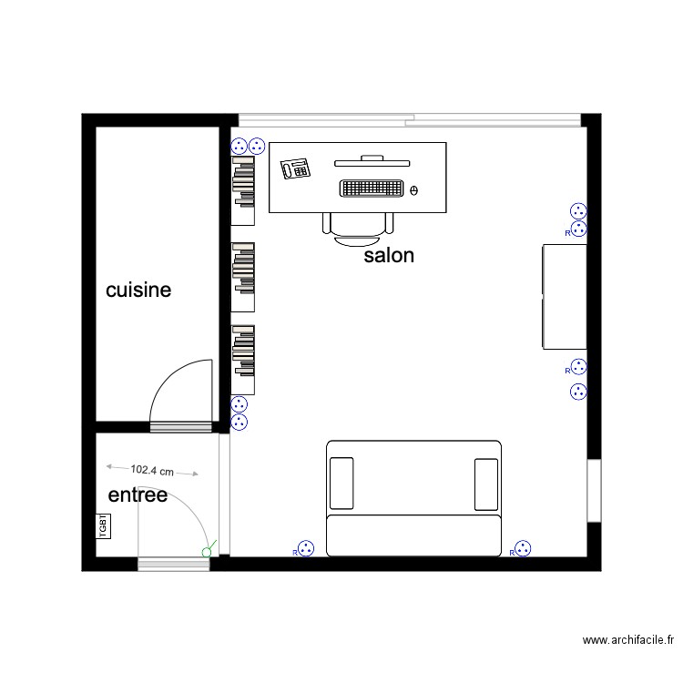 Claire Apart. Plan de 0 pièce et 0 m2