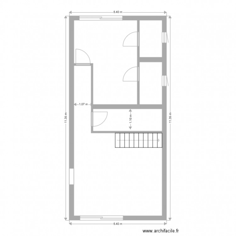 forcal salon avant travaux plan de masse. Plan de 0 pièce et 0 m2