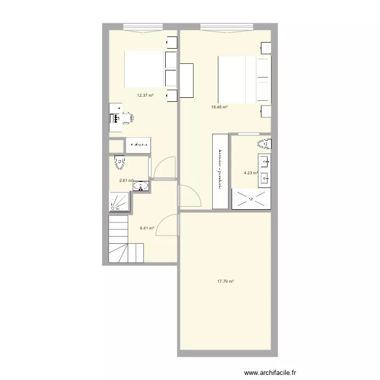 Thevent bas 2sd. Plan de 