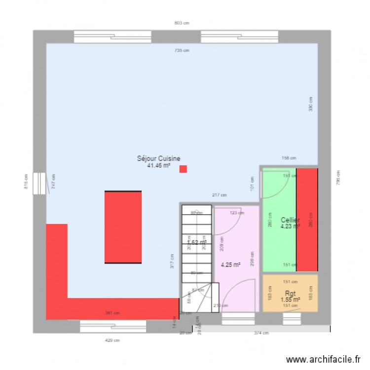 DESJOUIS. Plan de 0 pièce et 0 m2