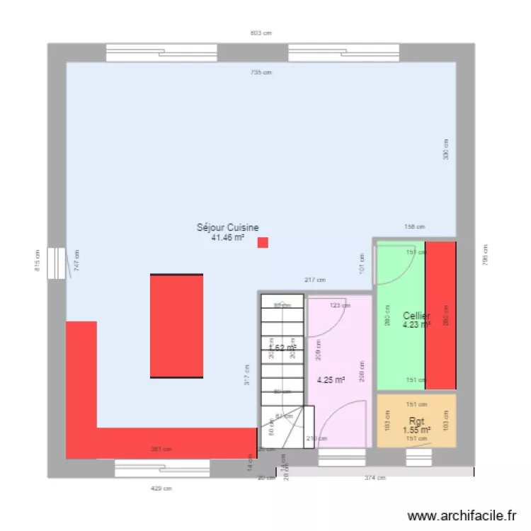 DESJOUIS. Plan de 