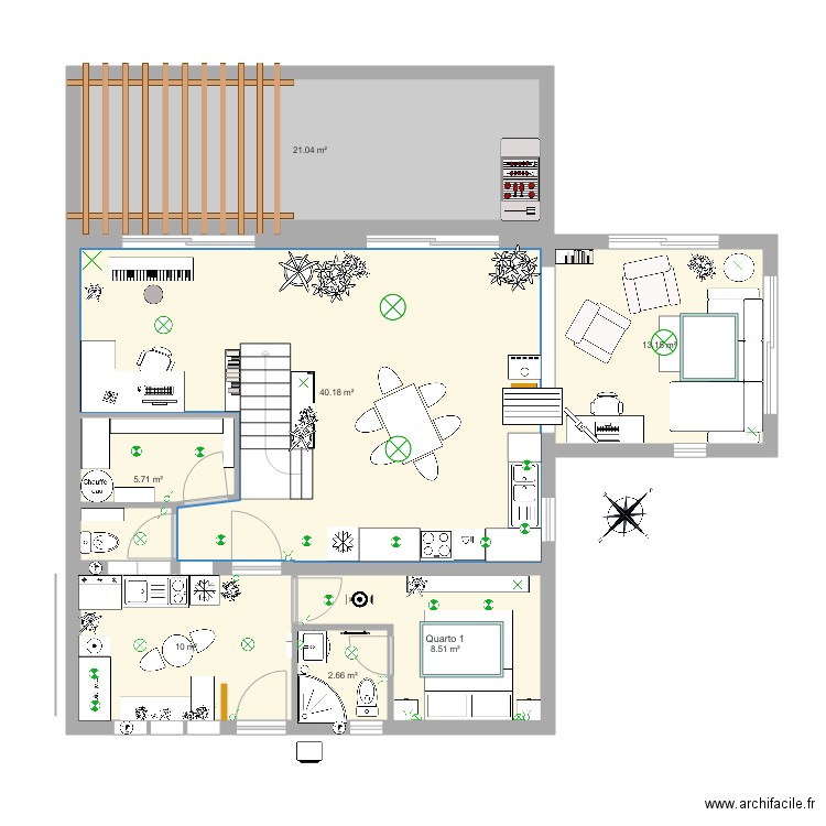 Route de Taillefer. Plan de 0 pièce et 0 m2