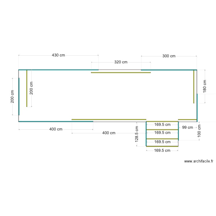 PRD WING Piscine. Plan de 0 pièce et 0 m2
