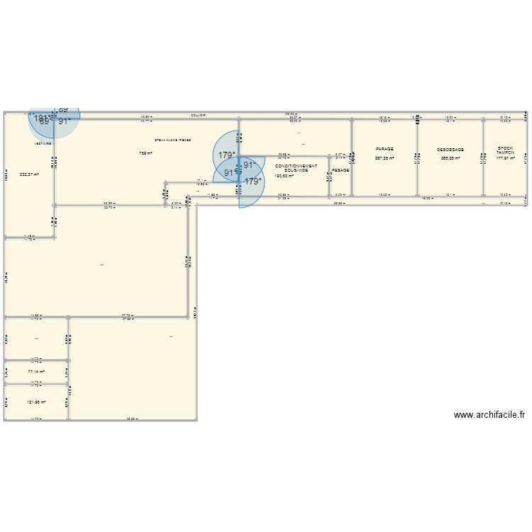 extention3. Plan de 0 pièce et 0 m2